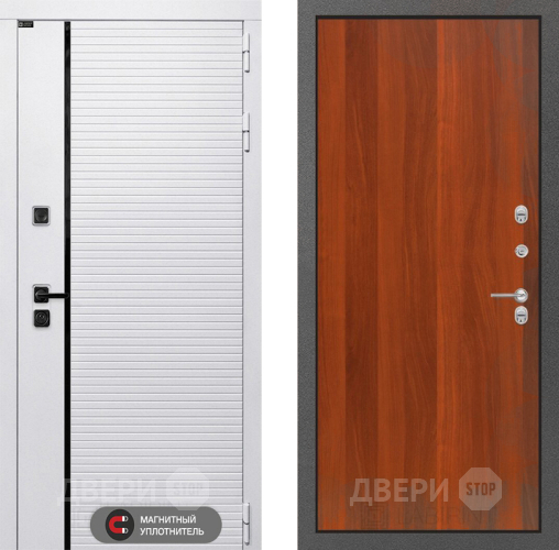 Входная металлическая Дверь Лабиринт (LABIRINT) Royal 05 Итальянский орех в Лосино-Петровский