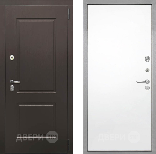 Входная металлическая Дверь Интекрон (INTECRON) Кампо Гладкая Силк Сноу в Лосино-Петровский