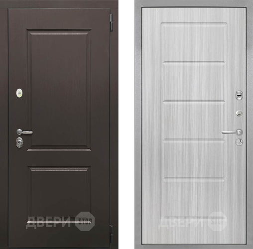 Входная металлическая Дверь Интекрон (INTECRON) Кампо ФЛ-39 Сандал белый в Лосино-Петровский