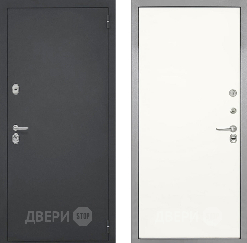 Входная металлическая Дверь Интекрон (INTECRON) Гектор Гладкая Слоновая кость в Лосино-Петровский