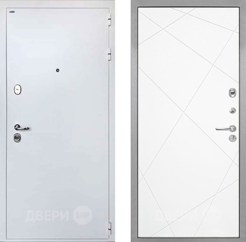 Входная металлическая Дверь Интекрон (INTECRON) Колизей White Лучи-М Софт милк в Лосино-Петровский