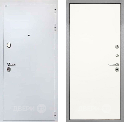 Входная металлическая Дверь Интекрон (INTECRON) Колизей White Гладкая Слоновая кость в Лосино-Петровский