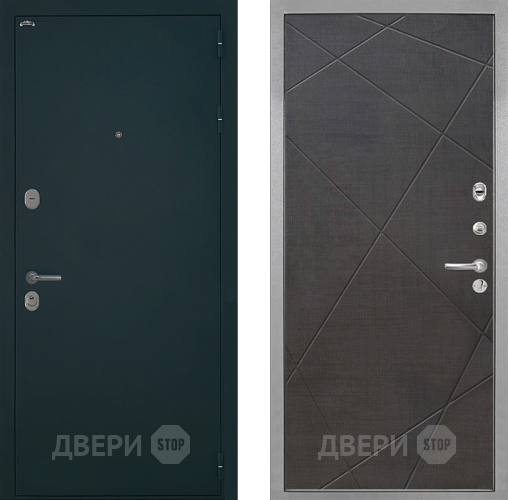 Входная металлическая Дверь Интекрон (INTECRON) Греция Лучи-М Венге распил кофе в Лосино-Петровский