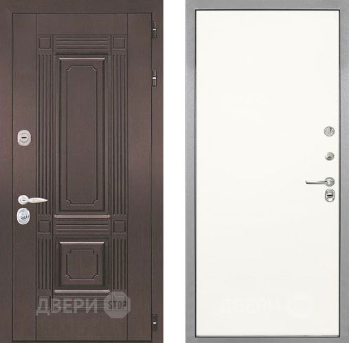 Входная металлическая Дверь Интекрон (INTECRON) Италия Гладкая Слоновая кость в Лосино-Петровский