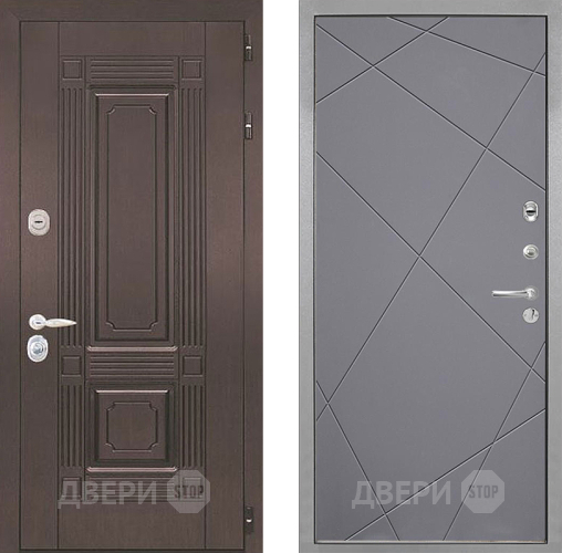 Дверь Интекрон (INTECRON) Италия Лучи-М Графит софт в Лосино-Петровский