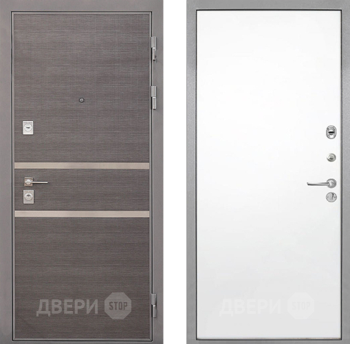 Дверь Интекрон (INTECRON) Неаполь Гладкая Силк Сноу в Лосино-Петровский