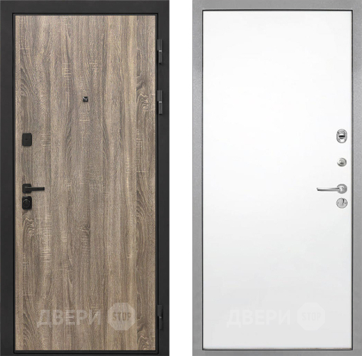 Дверь Интекрон (INTECRON) Профит Black Дуб Турин Гладкая Силк Сноу в Лосино-Петровский