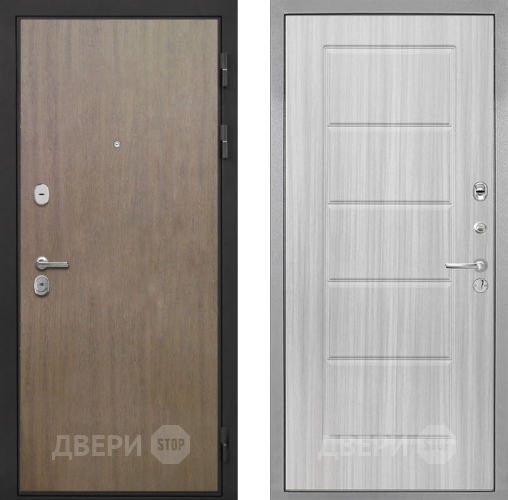 Входная металлическая Дверь Интекрон (INTECRON) Гектор Венге Коричневый ФЛ-39 Сандал белый в Лосино-Петровский