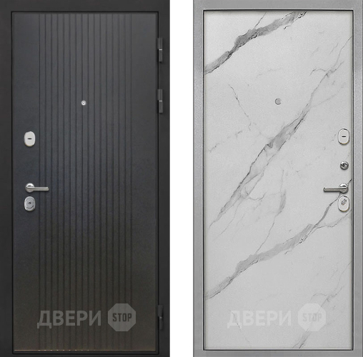 Дверь Интекрон (INTECRON) Гектор ФЛ-295 Гладкая Мрамор натуральный арктик в Лосино-Петровский