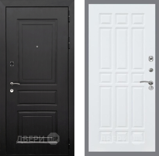 Входная металлическая Дверь Рекс (REX) 6 Венге FL-33 Силк Сноу в Лосино-Петровский