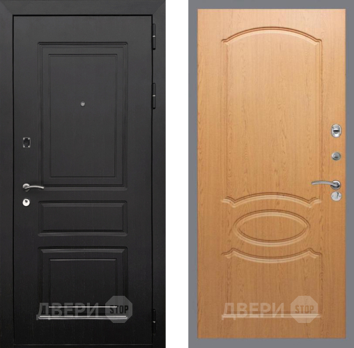 Входная металлическая Дверь Рекс (REX) 6 Венге FL-128 Дуб в Лосино-Петровский