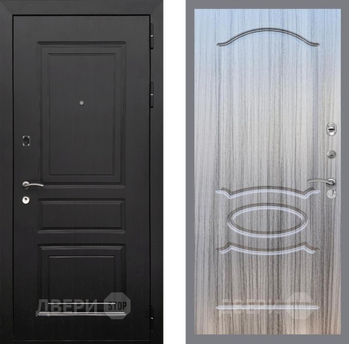 Входная металлическая Дверь Рекс (REX) 6 Венге FL-128 Сандал грей в Лосино-Петровский