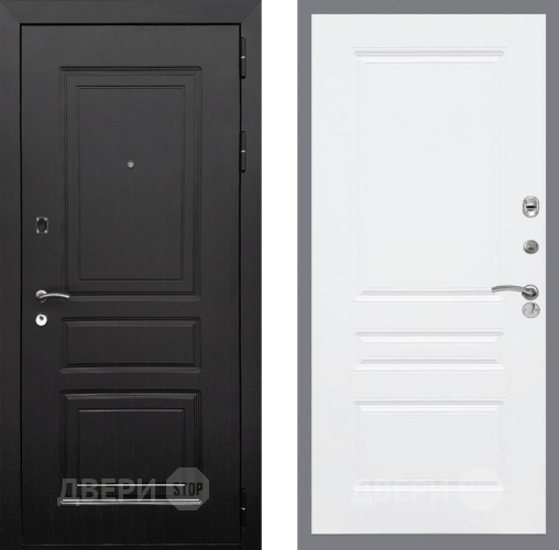 Входная металлическая Дверь Рекс (REX) 6 Венге FL-243 Силк Сноу в Лосино-Петровский