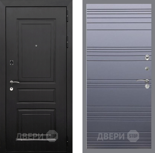 Дверь Рекс (REX) 6 Венге Line Силк титан в Лосино-Петровский