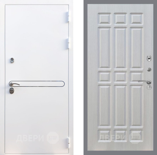 Входная металлическая Дверь Рекс (REX) 27 FL-33 Лиственница беж в Лосино-Петровский