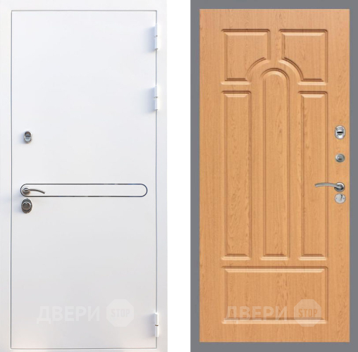 Входная металлическая Дверь Рекс (REX) 27 FL-58 Дуб в Лосино-Петровский