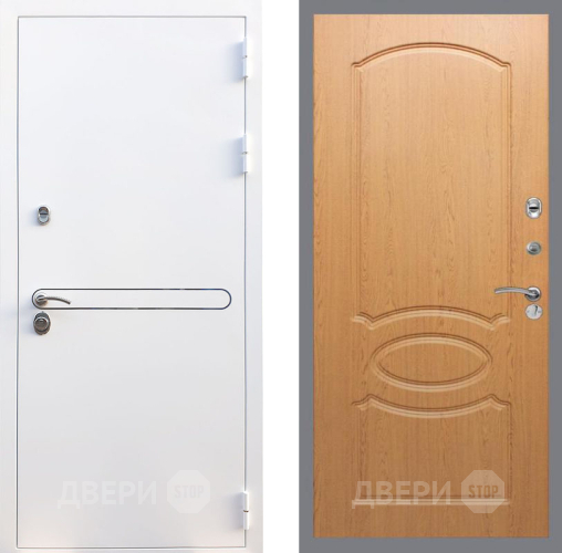 Входная металлическая Дверь Рекс (REX) 27 FL-128 Дуб в Лосино-Петровский