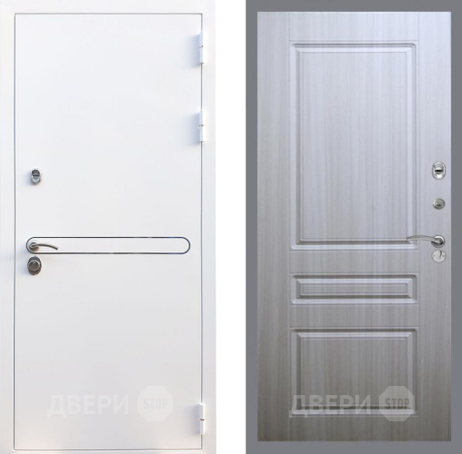 Входная металлическая Дверь Рекс (REX) 27 FL-243 Сандал белый в Лосино-Петровский