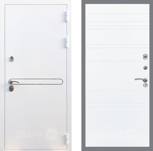 Дверь Рекс (REX) 27 Line Силк Сноу в Лосино-Петровский