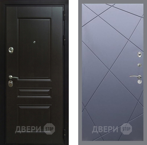 Входная металлическая Дверь Рекс (REX) Премиум-Н FL-291 Силк титан в Лосино-Петровский