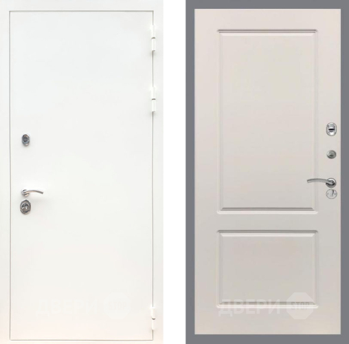 Дверь Рекс (REX) 5 Белая Шагрень FL-117 Шампань в Лосино-Петровский