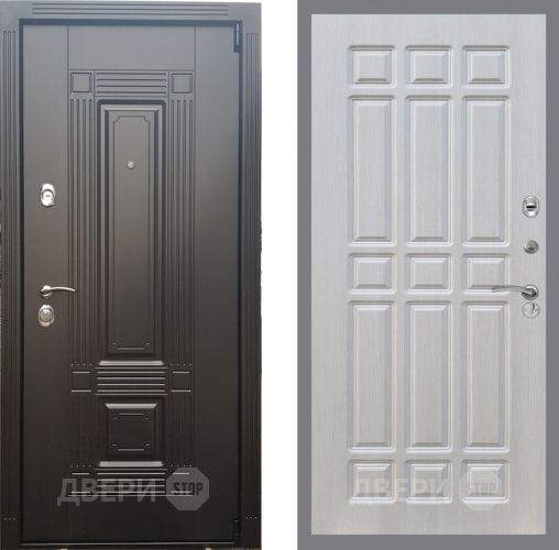 Входная металлическая Дверь Рекс (REX) 9 FL-33 Лиственница беж в Лосино-Петровский