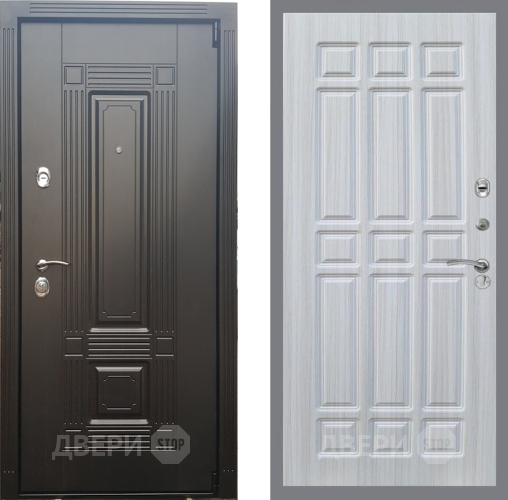 Входная металлическая Дверь Рекс (REX) 9 FL-33 Сандал белый в Лосино-Петровский