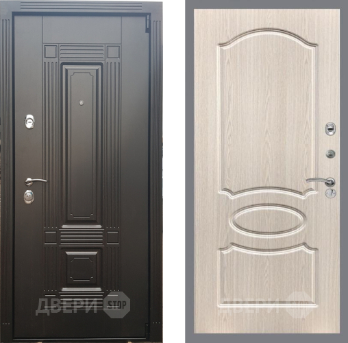 Дверь Рекс (REX) 9 FL-128 Беленый дуб в Лосино-Петровский