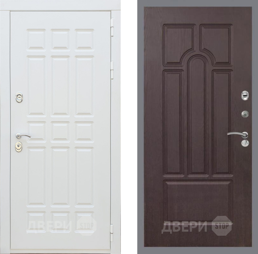 Дверь Рекс (REX) 8 Силк Сноу FL-58 Венге в Лосино-Петровский