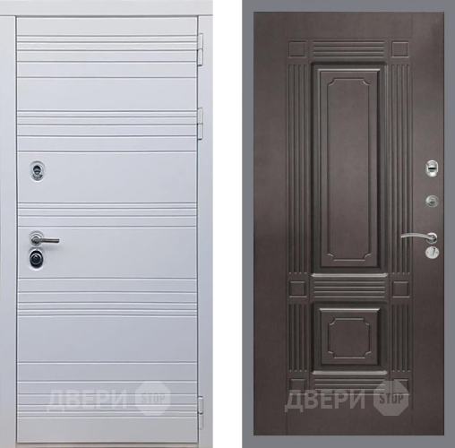 Входная металлическая Дверь Рекс (REX) 14 Силк Сноу FL-2 Венге в Лосино-Петровский