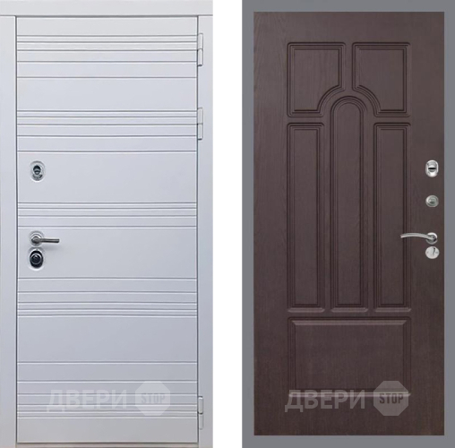 Входная металлическая Дверь Рекс (REX) 14 Силк Сноу FL-58 Венге в Лосино-Петровский