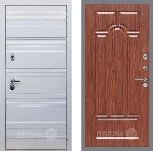 Дверь Рекс (REX) 14 Силк Сноу FL-58 орех тисненый в Лосино-Петровский