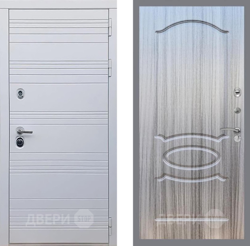 Дверь Рекс (REX) 14 Силк Сноу FL-128 Сандал грей в Лосино-Петровский