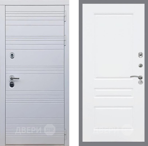 Дверь Рекс (REX) 14 Силк Сноу FL-243 Силк Сноу в Лосино-Петровский