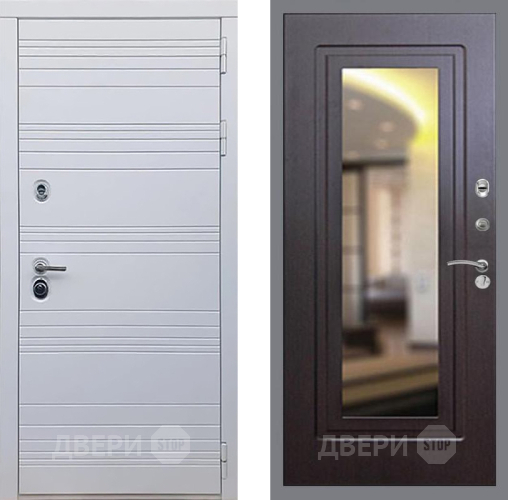 Дверь Рекс (REX) 14 Силк Сноу FLZ-120 Венге в Лосино-Петровский