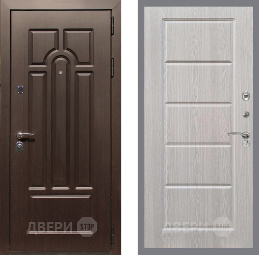 Дверь Рекс (REX) Эврика FL-39 Беленый дуб в Лосино-Петровский