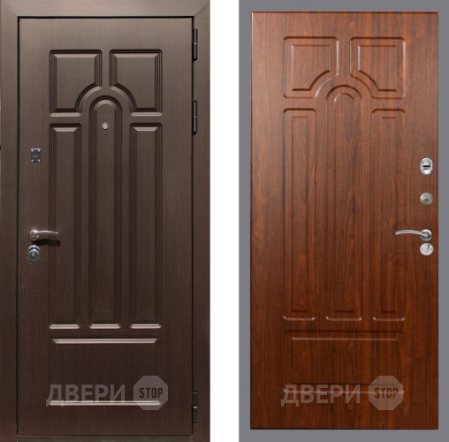 Входная металлическая Дверь Рекс (REX) Эврика FL-58 Морёная берёза в Лосино-Петровский