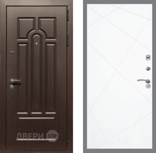 Дверь Рекс (REX) Эврика FL-291 Силк Сноу в Лосино-Петровский