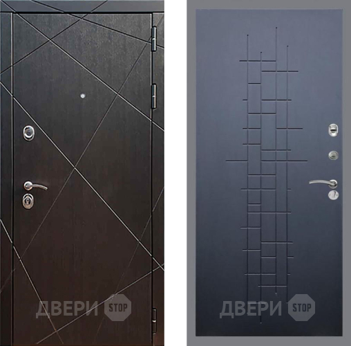 Входная металлическая Дверь Рекс (REX) 13 Венге FL-289 Ясень черный в Лосино-Петровский