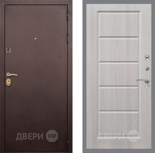 Входная металлическая Дверь Рекс (REX) Лайт 3К FL-39 Беленый дуб в Лосино-Петровский