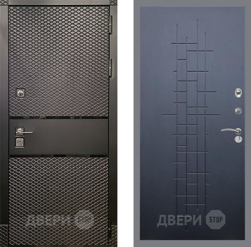 Дверь Рекс (REX) 15 Черный Кварц FL-289 Ясень черный в Лосино-Петровский