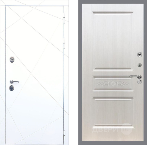 Дверь Рекс (REX) 13 Силк Сноу FL-243 Лиственница беж в Лосино-Петровский