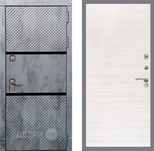 Входная металлическая Дверь Рекс (REX) 15 Бетон Темный GL Акация в Лосино-Петровский