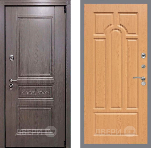 Входная металлическая Дверь Рекс (REX) Премиум-S FL-58 Дуб в Лосино-Петровский