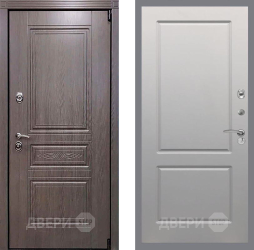 Входная металлическая Дверь Рекс (REX) Премиум-S FL-117 Грей софт в Лосино-Петровский