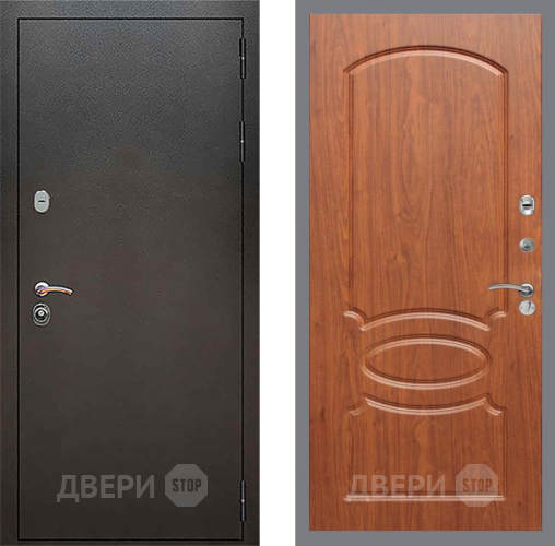 Входная металлическая Дверь Рекс (REX) 5 Серебро Антик FL-128 Морёная берёза в Лосино-Петровский