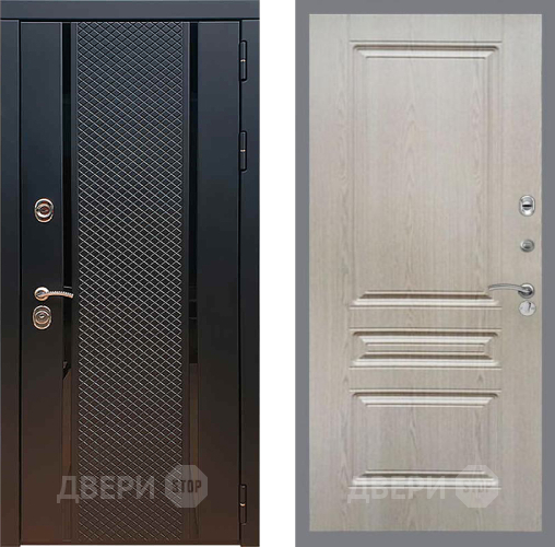 Входная металлическая Дверь Рекс (REX) 25 FL-243 Беленый дуб в Лосино-Петровский