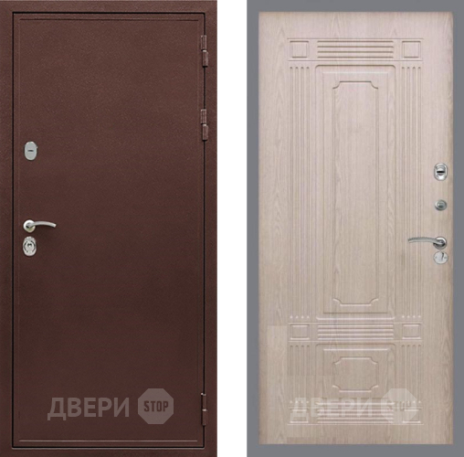 Дверь Рекс (REX) 5 металл 3 мм FL-2 Беленый дуб в Лосино-Петровский