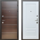 Входная металлическая Дверь Шелтер (SHELTER) Комфорт Венге структурный горизонт 4 Белый матовый в Лосино-Петровский