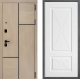 Входная металлическая Дверь Дверной континент ДК-14 ФЛ-617 Софт милк в Лосино-Петровский